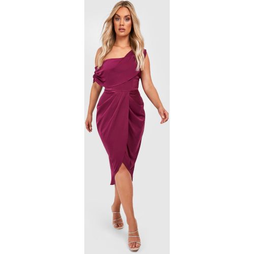 Grande Taille - Robe Corset Satinée - 50 - boohoo - Modalova