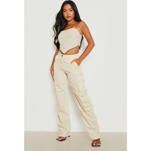 Petite" - Pantalon Cargo À Poches - L - boohoo - Modalova