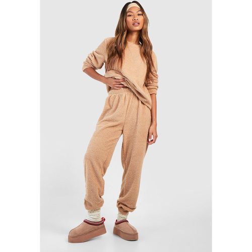 Ensemble Confort En Polaire Avec Jogging - 38 - boohoo - Modalova