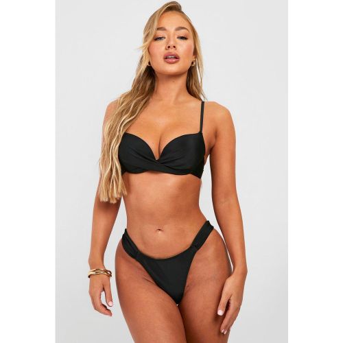 Bikini Matelassé Effet Push-Up - 42 - boohoo - Modalova