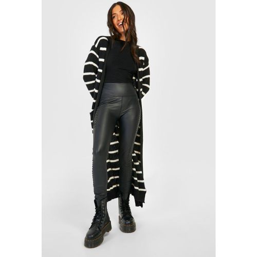 Petite" - Cardigan Long Rayé - S - boohoo - Modalova