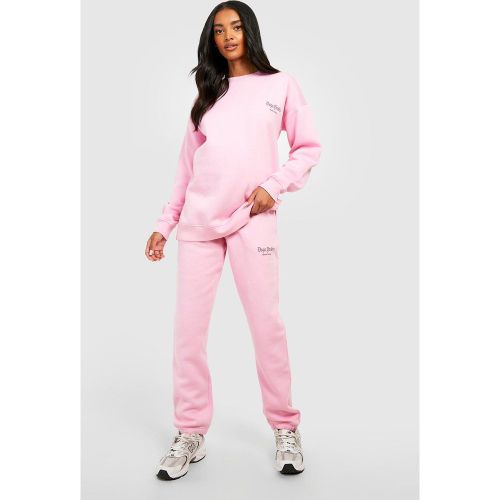 Maternité - Jogging De Grossesse Oversize À Slogan Dsgn Studio - 36 - boohoo - Modalova