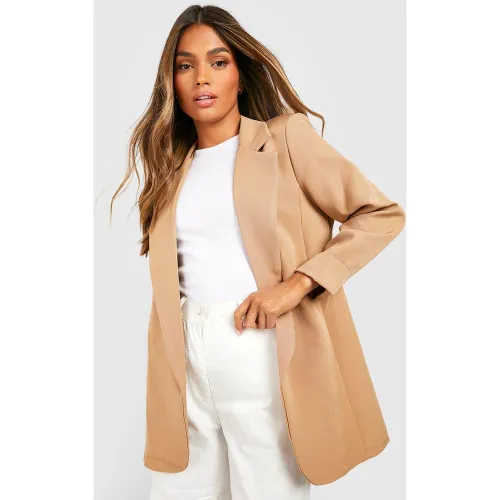 Blazer Ample À Manches Retournées - 34 - boohoo - Modalova