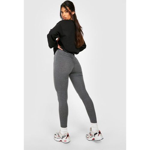 Tall" - Legging De Sport Push-Up Froncé - 34 - boohoo - Modalova