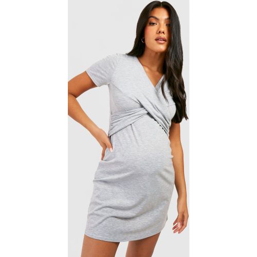 Maternité - Chemise De Nuit D'Allaitement - 38 - boohoo - Modalova