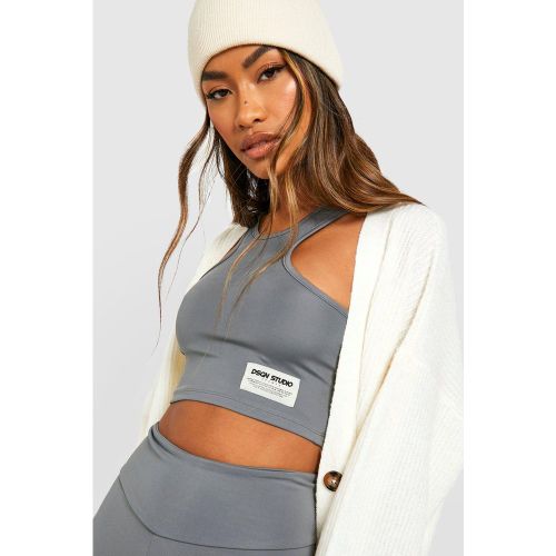 Crop Top De Sport Dos Nageur - 36 - boohoo - Modalova