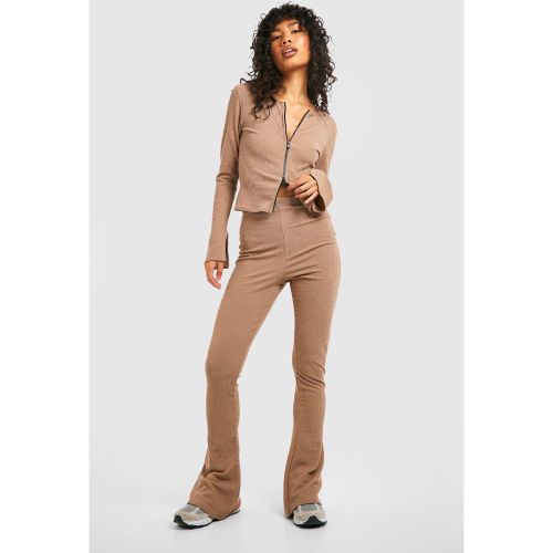 Pantalon Flare Côtelé - 36 - boohoo - Modalova