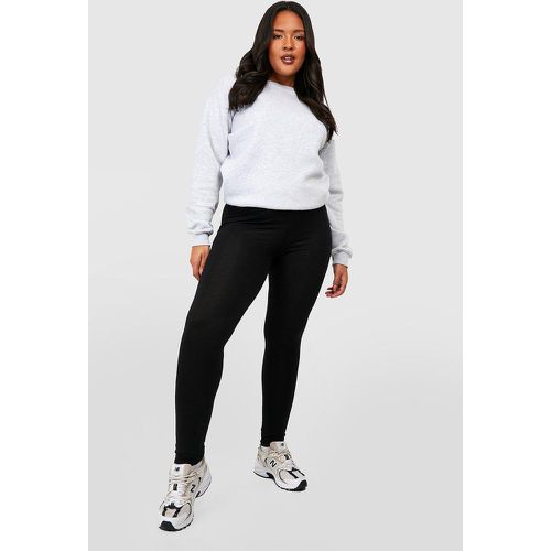 Grande Taille - Legging Basique Taille Haute - 48 - boohoo - Modalova