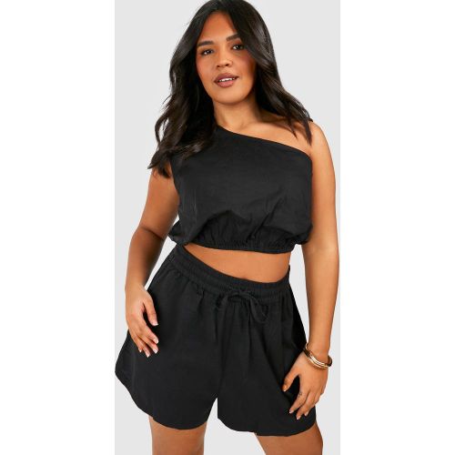 Grande Taille - Short Fluide - 48 - boohoo - Modalova
