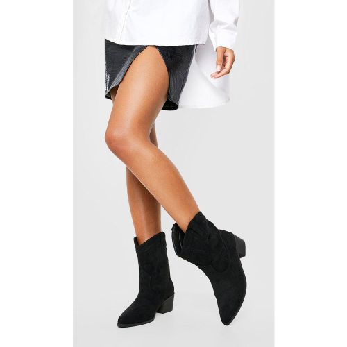 Santiags À Coutures Contrastantes - 38 - boohoo - Modalova