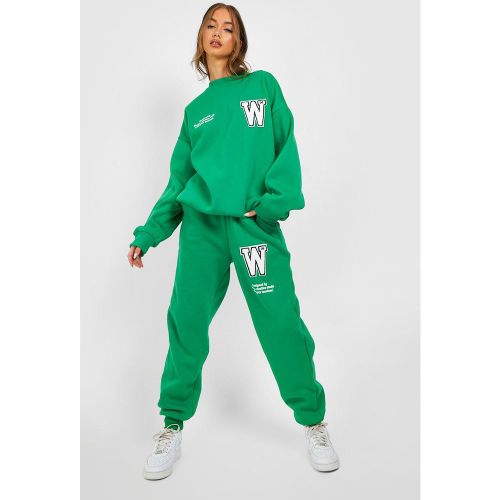 Ensemble De Survêtement Universitaire - Xl - boohoo - Modalova