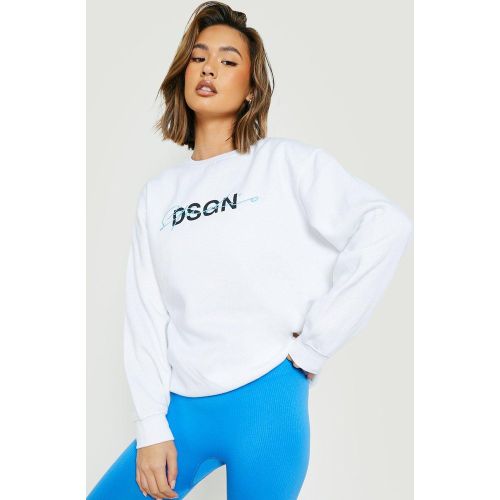 Sweat À Logo Brodé - S - boohoo - Modalova