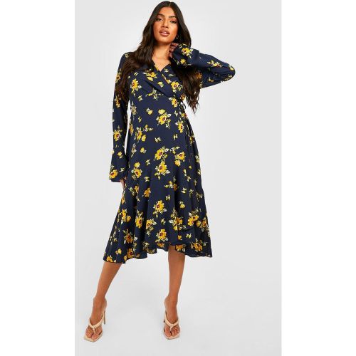Maternité - Robe De Grossesse Fleurie - 42 - boohoo - Modalova