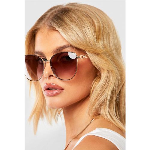 Lunettes De Soleil Œil De Chat - One Size - boohoo - Modalova