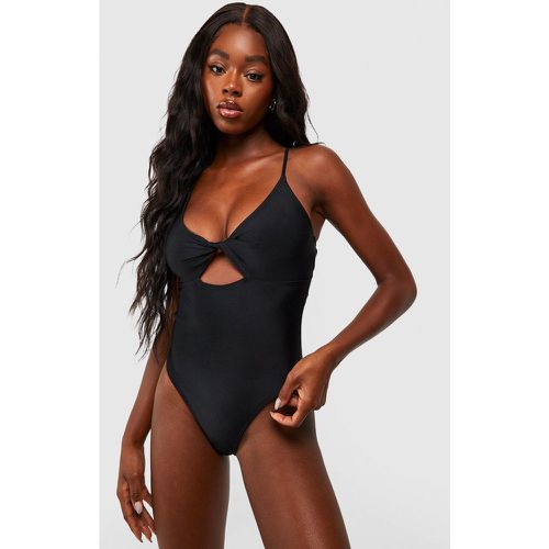 Maillot De Bain Torsadé Sculptant - 42 - boohoo - Modalova