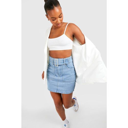 Tall" - Mini-Jupe Cargo À Ceinture - 38 - boohoo - Modalova