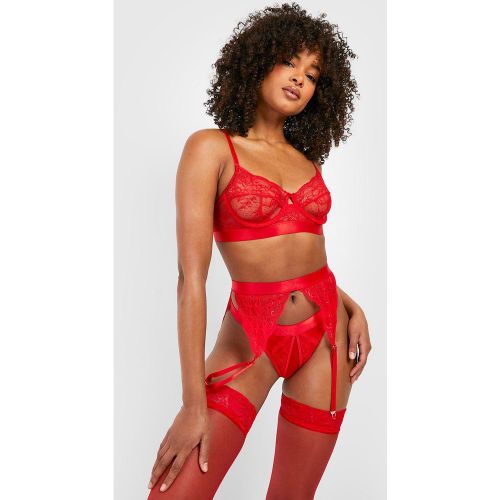 Ensemble De Lingerie En Dentelle - M - boohoo - Modalova