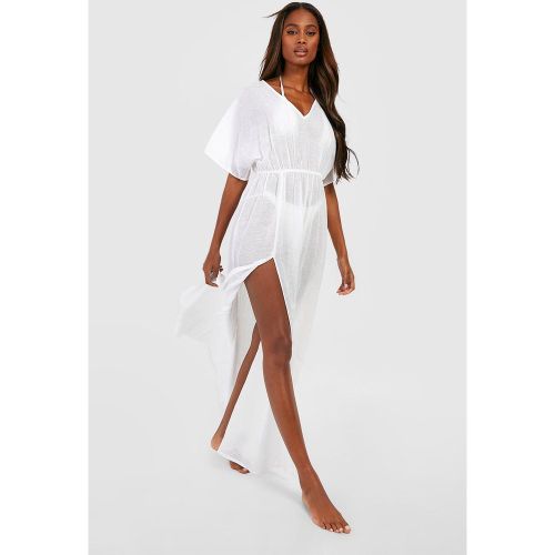 Tunique Longue - Blanc - M, Blanc - boohoo - Modalova