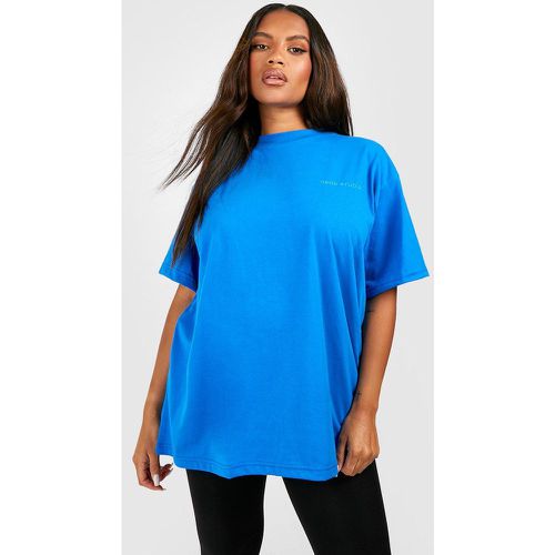 Grande Taille - T-Shirt Oversize À Slogan Dsgn Studio - boohoo - Modalova