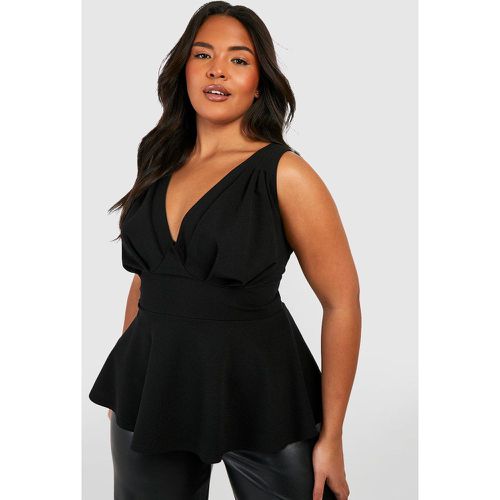 Grande Taille - Corset Péplum - 46 - boohoo - Modalova