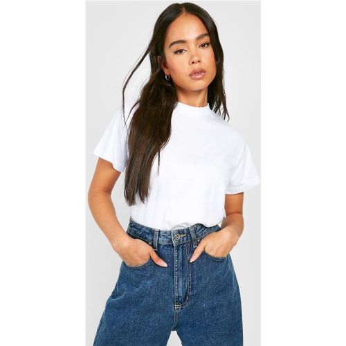 Petite" - T-Shirt Oversize Basique En Coton - 44 - boohoo - Modalova