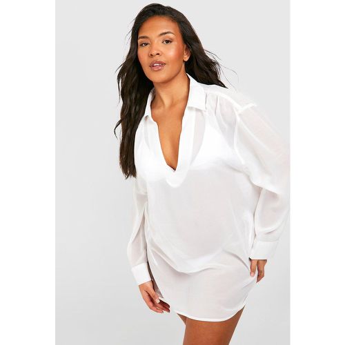 Grande Taille - Tunique De Plage - 44 - boohoo - Modalova