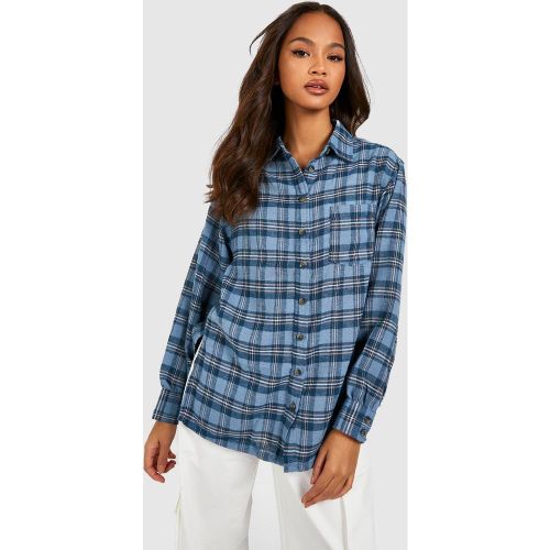 Chemise Oversize À Carreaux - M - boohoo - Modalova