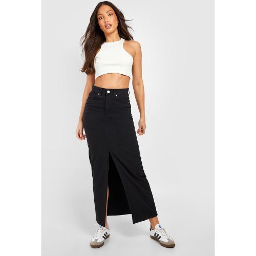 Tall" - Jupe Longue Fendue En Jean - 36 - boohoo - Modalova