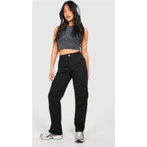 Petite" - Jean Cargo Ample - 40 - boohoo - Modalova