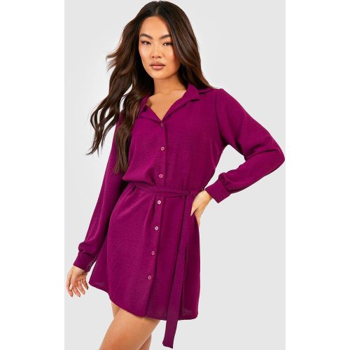 Robe Chemise Nouée - 40 - boohoo - Modalova