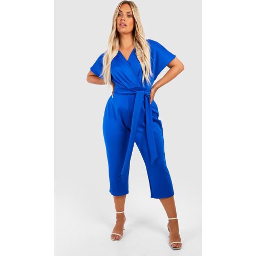 Grande Taille - Combinaison De Tailleur À Épaules Dénudées - 46 - boohoo - Modalova