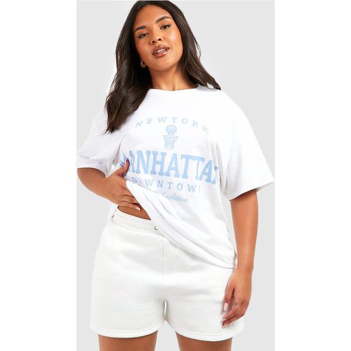 Grande Taille - T-Shirt À Imprimé Manhattan - boohoo - Modalova