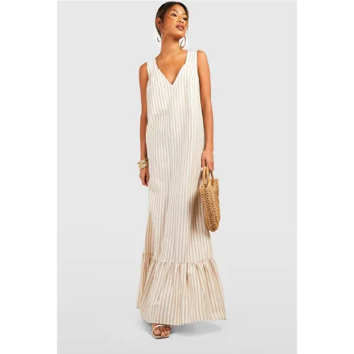 Robe Trapèze Rayée - 38 - boohoo - Modalova