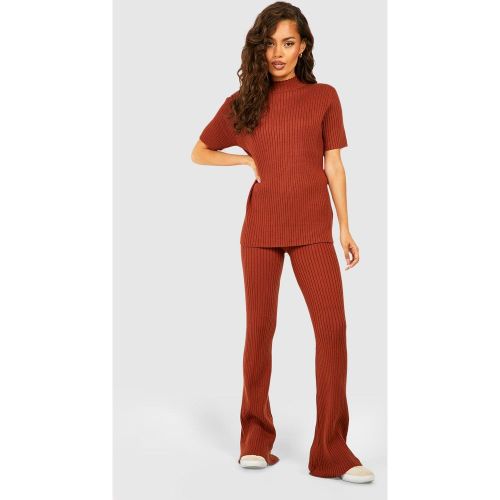 Ensemble Côtelé Avec Pantalon Large - 36 - boohoo - Modalova