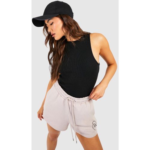 Body Côtelé À Col Nageur - 38 - boohoo - Modalova