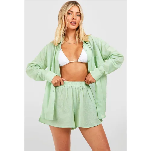 Ensemble Avec Chemise Et Short - S - boohoo - Modalova