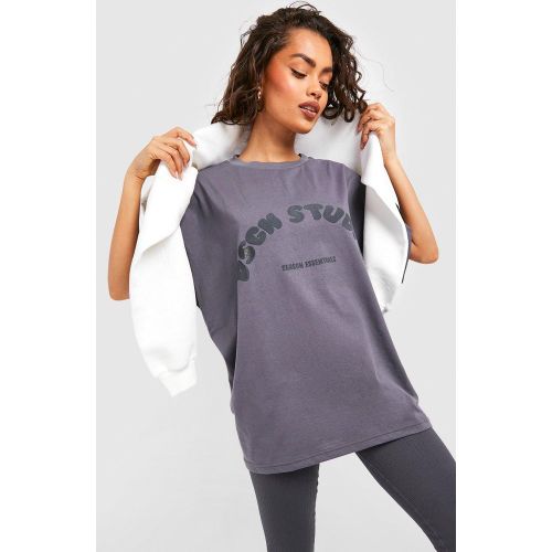T-Shirt Oversize À Slogan Dsgn Studio - S - boohoo - Modalova