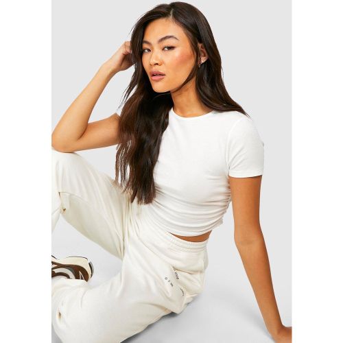 T-Shirt Court Froncé - 42 - boohoo - Modalova