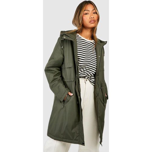 Parka Longue Matelassée - 36 - boohoo - Modalova