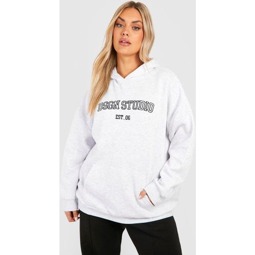 Grande Taille - Sweat À Capuche À Slogan Dsgn Studio - 44 - boohoo - Modalova