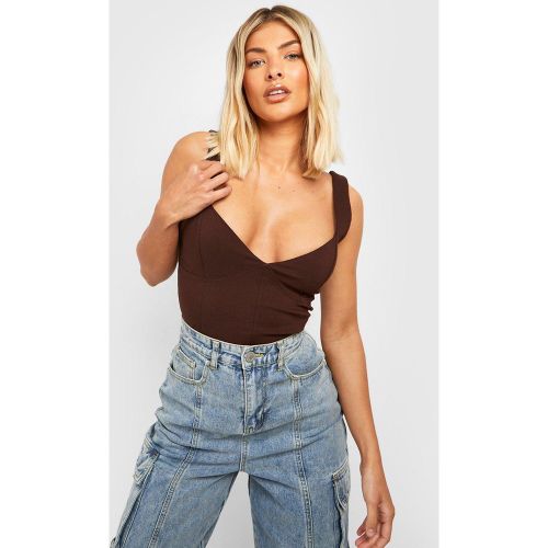 Corset À Col En Cœur - 34 - boohoo - Modalova