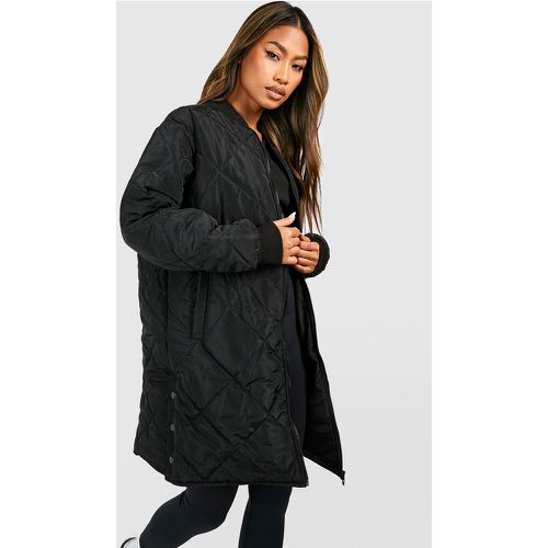 Bomber Matelassé Long - 36 - boohoo - Modalova