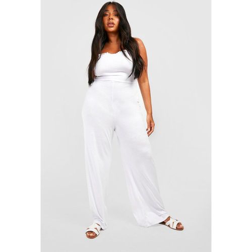Grande Taille - Combinaison De Plage En Jersey - 24 - boohoo - Modalova
