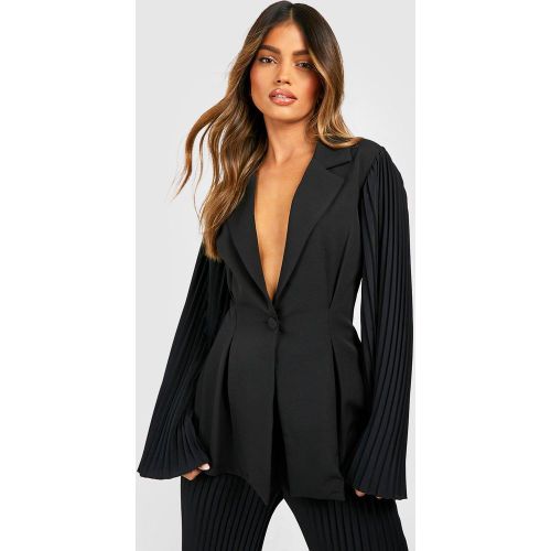 Blazer De Costume À Manches Évasées - 36 - boohoo - Modalova