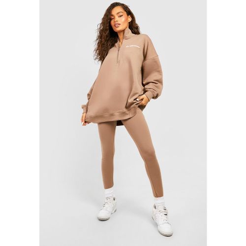 Survêtement À Slogan Avec Sweat Et Legging - S - boohoo - Modalova