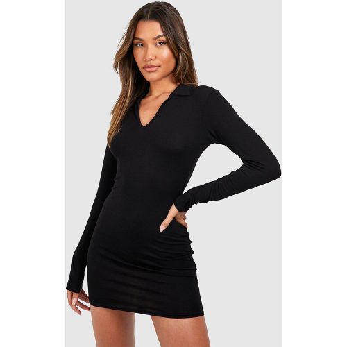 Robe Moulante À Manches Longues - 42 - boohoo - Modalova