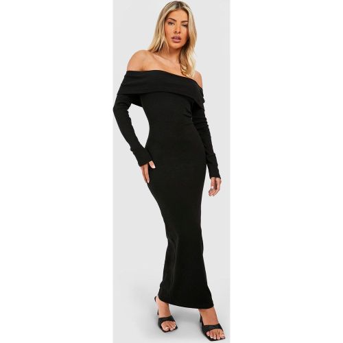 Robe Longue Basique À Col Bateau - 36 - boohoo - Modalova