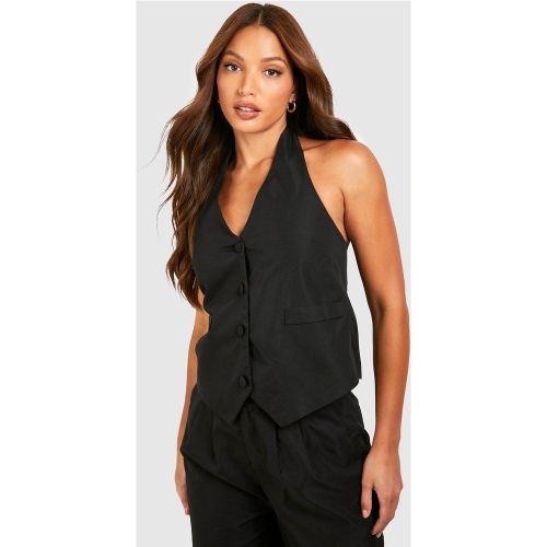 Tall" - Gilet Sans Manches Noué - 14 - boohoo - Modalova