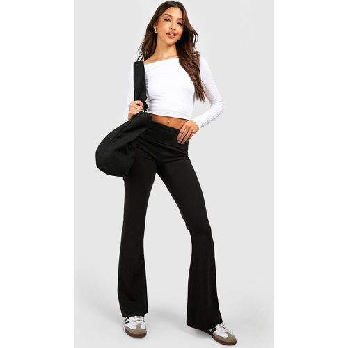 Pantalon De Yoga Flare En Jersey - 42 - boohoo - Modalova