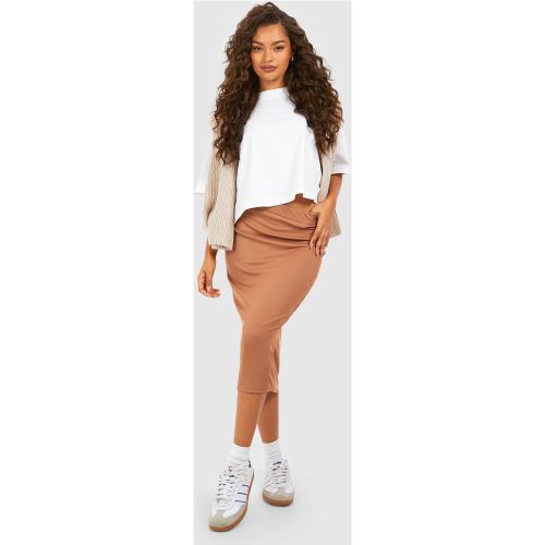 Jupe Mi-Longue Moulante - 34 - boohoo - Modalova